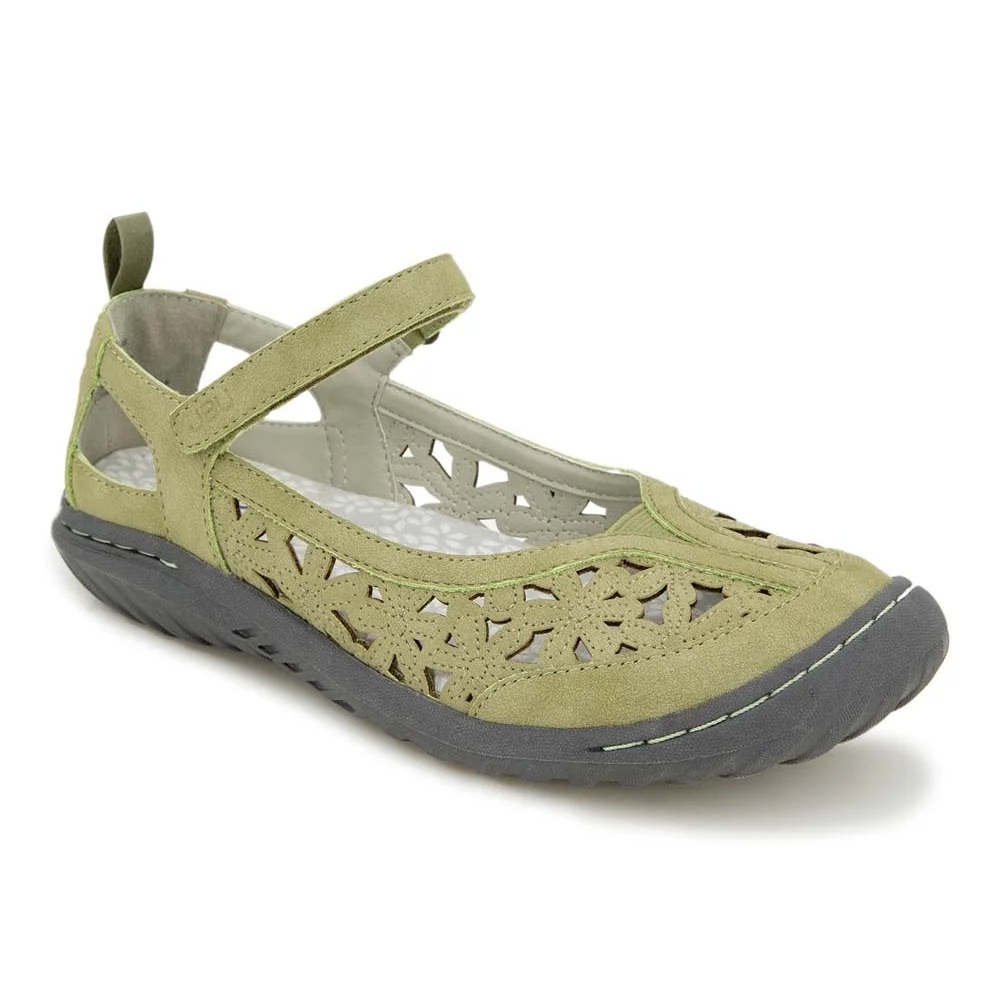 SOLD Women’s Sage Green Strappy Mary Jane Ballet Flat